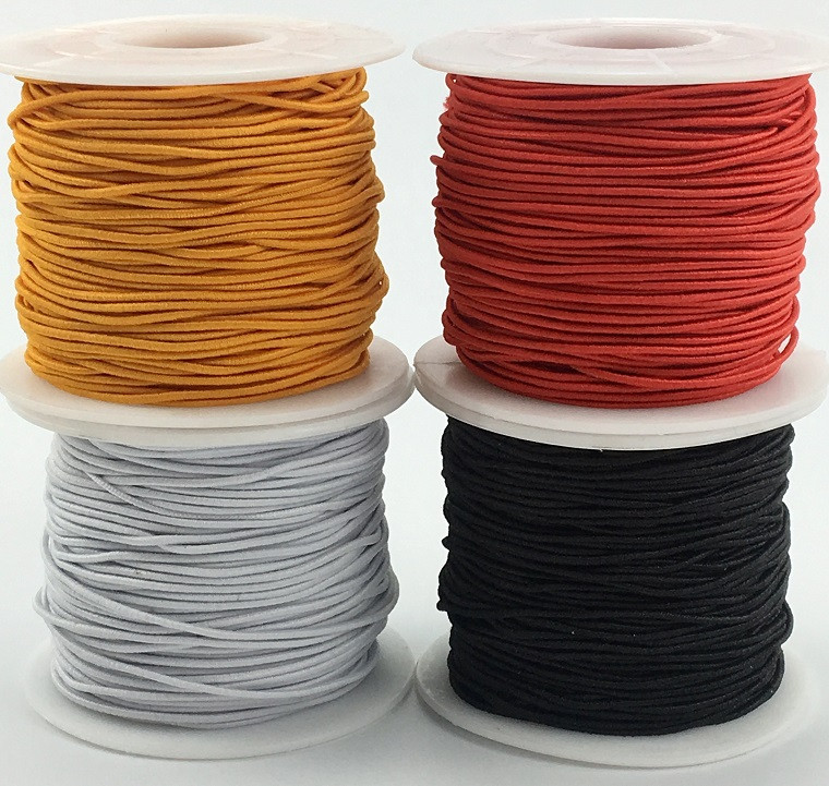 Buy Color Multi-specification Round Elastic Rope 1mm 2mm 3mm 4mm 5mm ...