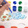 Colorful Acrylic paint strip DIY ceramic gypsum kite painting paint acrylic art paint for art work and children graffiti