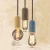 Import Colorful Cement Art Rubber Plastic Pendant Lighting/Chandelier Lamp Cups E27 E24 from China