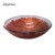 Import Colorful Hand Painted Tempered Glass Kitchen Sink from China