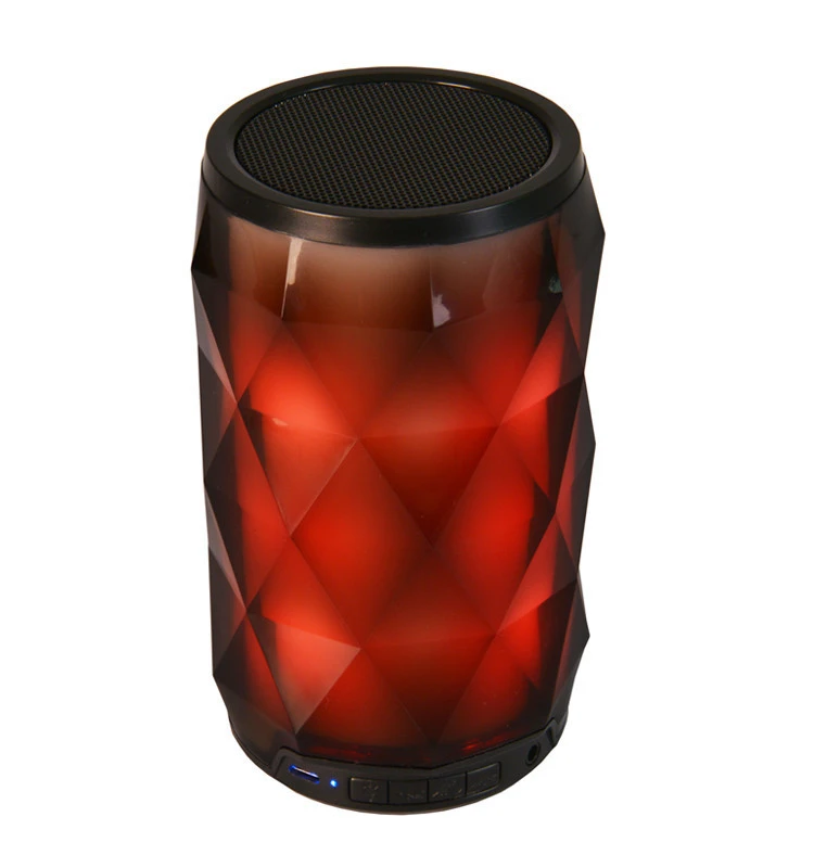 Colorful LED Touch Control Bluetooth Speaker Portable Wireless