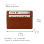 Colorful Saffiano Leather PU leather cardholder custom debossed or stamp logo Cross name card holder