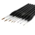 Import Comfortable Touch Pure Kolinsky Sable Art Miniature Paint Brushes Supplies from China