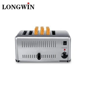 Commercial Electric Grill Toaster Maker,4 Slice Triangle Grill Toasted Sandwich Maker