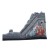 Import commercial inflatable pool water slide with rock climbing wall for sale from China