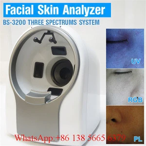 Complexion Analysis System Digital Skin Moisture Analyzer for aesthetic and skin care consultations