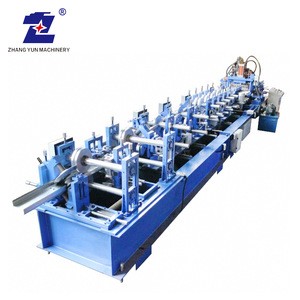 Construction Engineering Machinery C Z U Profile Section Shaped Metal Cold Roll Forming Making Machine