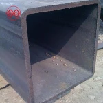 construction materials price list astm a500 cold formed welded 120*200 steel structural rectangular pipe for making machine