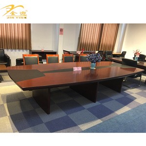 Conventional Wooden Office Conference Table For Meeting Room Used