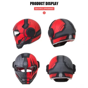 Cool design skull viking graffito style ABS material cycling light motocross motorcycle helmet