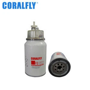 CORALFLY ISO/TS 16949:2009 diesel fuel filter water separator fs19922