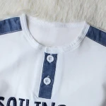 Cotton Kids T Shirt embroidery Baby Boys T Shirt