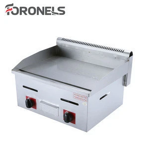 Countertop Stainless Steel Flat Plate Commercial Electric Grill Griddle