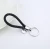 Import Creative Lovers Hand Woven Key Chain With Custom Made Logo Promotion PU Alloy Key Ring Car Keys Mobile Phone Pendant Small Gifts from China
