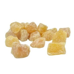crystallized ginger cubes 18-33mm with icing sugar