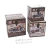 Import Custom Decorative Luxury MDF Gift Small Square Wooden Tea Bag Packaging Storage Box With 4 Dividers from China