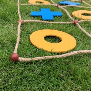 Custom garden outdoor lawn size giant  tic tac toe game