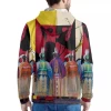Custom High Quality Bohemian Design Street Pullover Oversize Gym Blank Men Hoodie Aztec Hooded Sweatshirts Native Print Jumper