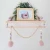 Import Custom home decor wall hanging wood beads floating shelves storage display from China
