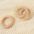 Import Custom Logo Eco Friendly 100% Organic Beech Wooden Baby Teether Ring from China