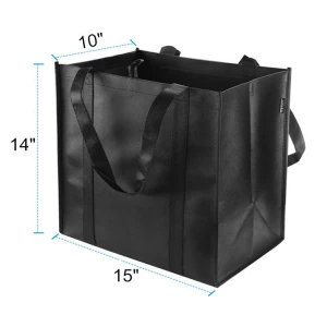Custom logo high quality non woven eco-friendly reusable shopping bag