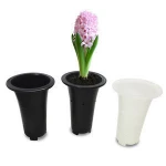 Custom logo plastic nursery pot rose mini flower pot
