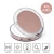 Import custom made pocket mirrors Metal Round Logo Customized LED makeup mirror Make Up Compact Hand Pocket Rose Gold Mirror from China