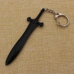Custom Metal Sword Letter Opener with Keychain