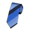 Custom Neckties For Men Stripe Silk Woven Neck Ties