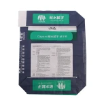 Custom plastic woven bag Fertilizer fertilizer feed putty powder bag chemical bag valve pocket