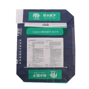 Custom plastic woven bag Fertilizer fertilizer feed putty powder bag chemical bag valve pocket
