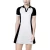 Import Custom printed logo ladies tennis skirt V-neck golf dress from China