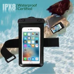 Custom Universal Pvc Waterproof Cell Mobile Phone Bag Case Pouch with Armband
