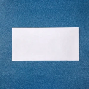 Custom white paper envelope DL 110x220mm 80gsm peel and seal   envelope paper bag