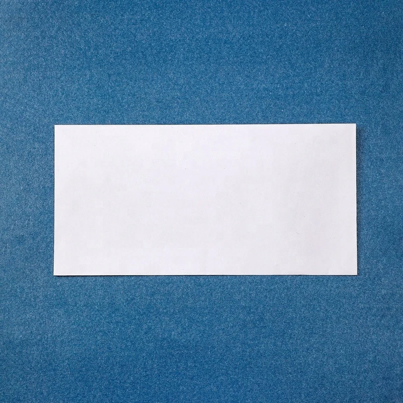 Custom white paper envelope DL 110x220mm 80gsm peel and seal   envelope paper bag