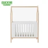 Customizable White Twins Baby Crib Baby Furniture