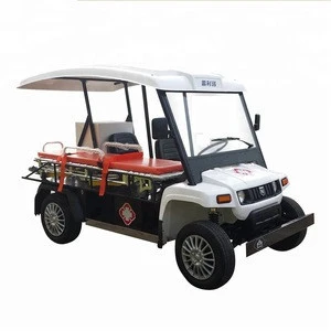 Customized 48 Voltage Emergency Golf Carts Utility Vehicle