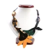 customized handmade fashion acetate resin necklace