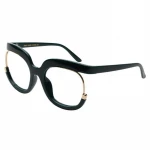 Customized Hot Selling New Style Unisex Square Metal & Plastic Prescription Eyeglasses Frames