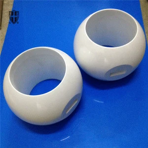 customized injection moulding zirconia ceramic ball body valve