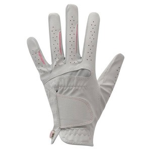 Customized logo synthetic Leather left hand Golf Gloves