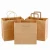 Import Customized Portable Reusable Foldable  Kraft Shopping Paper Bag With Paper Handle from China