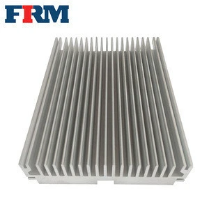 Customized size aluminium fin extrusion led 6063 heat sink