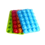 Customized soap mold Silicone Chocolate Soap round Baking Mold Handmade