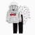 Import Customized sweatsuit Baby boy and baby girls Long-Sleeve Bodysuits and Pants Baby Cotton clothing 3pcs set from China
