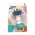 Cute animal button design baby rattle toy hand bell sound maker rattle wholesale