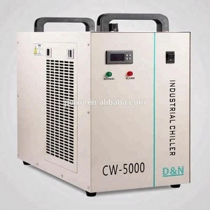 CW-5000DG INDUSTRIAL WATER CHILLER 6L TANK GLASS LASER TUBE TEMPERATURE NEWEST