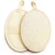 Import DB 100% organic Natural Oval Shape Exfoliating Loofah pad Luffa Loofah Bath Sponge Pads from China