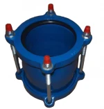DCI pipe fitting Ductile cast iron Coupling and flange adaptor for PE/PVC/DI pipe