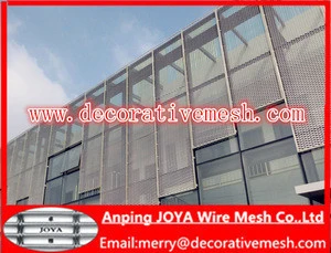 Decorative Aluminum Expanded Wire Mesh for curtain wall